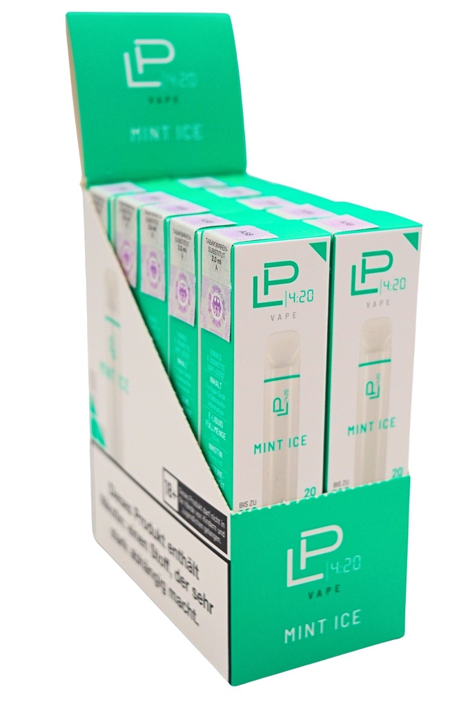 E-Zigarette Mint Ice 10 Stück Sparset