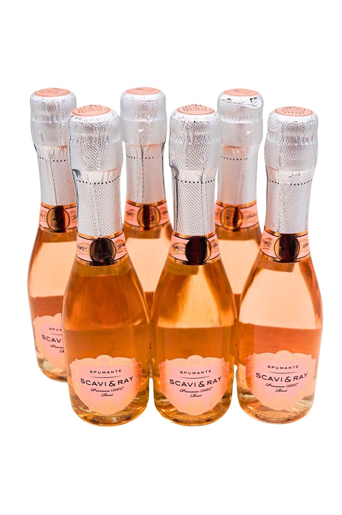 Prosecco Spumante Rose 0,2l 6 x Fl. Sparset