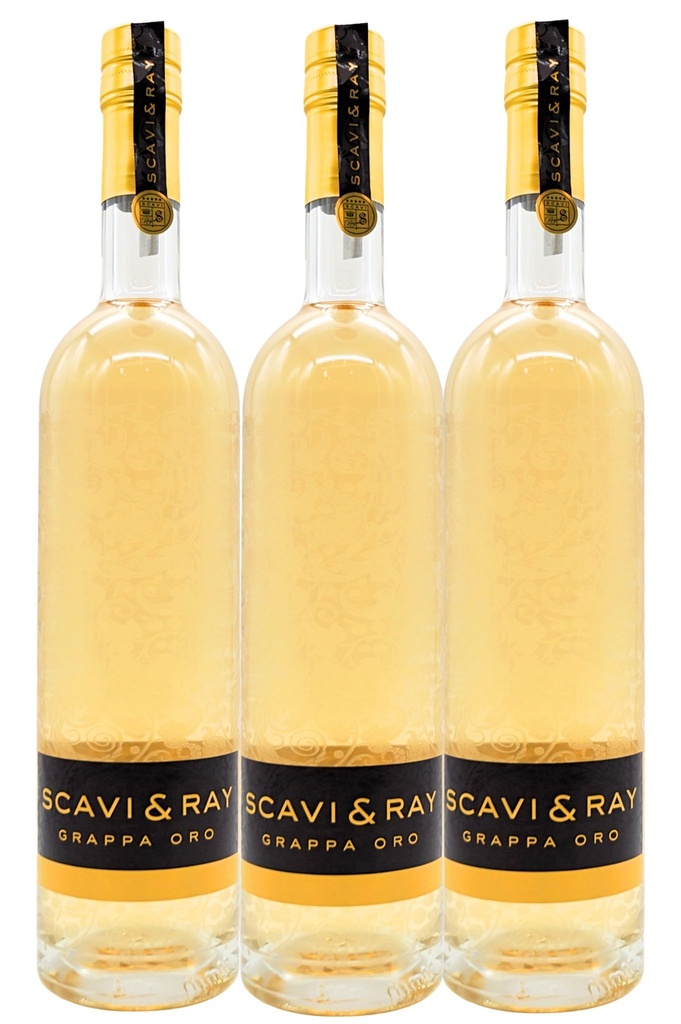 Oro Grappa 3 Flaschen Sparset