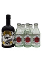 Lech Life Gin mit 6 Goldberg Japanese Yuzu Tonic Water Bundle