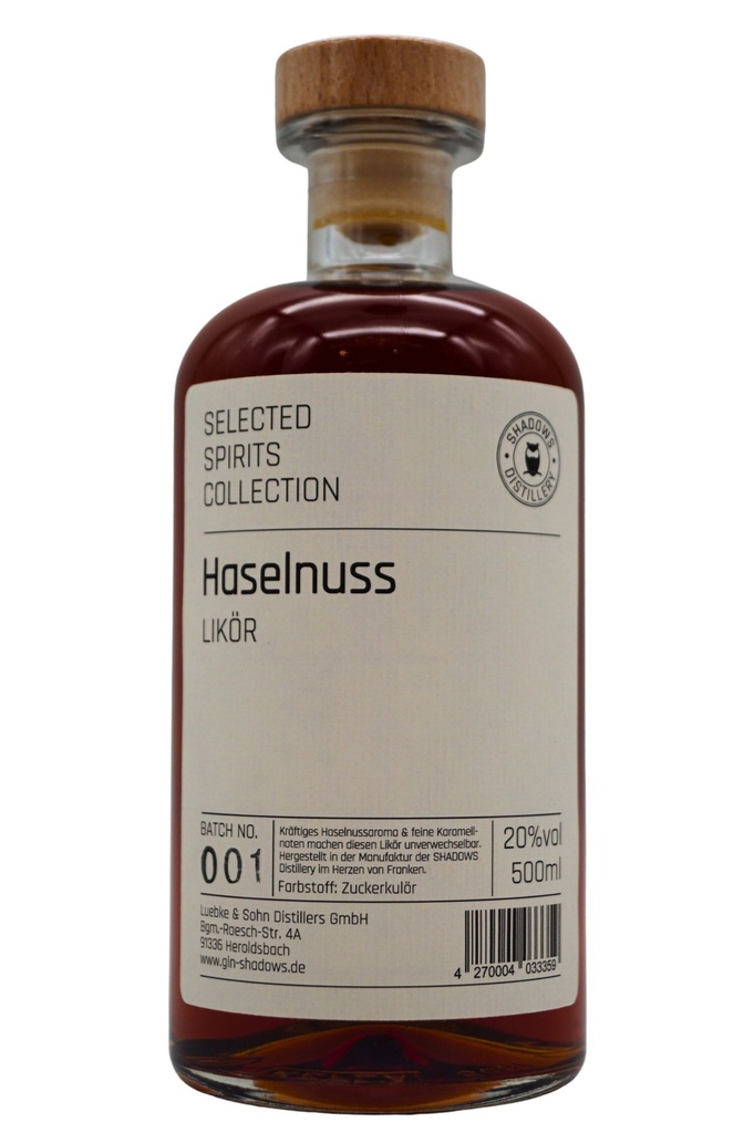 Haselnuss Likör