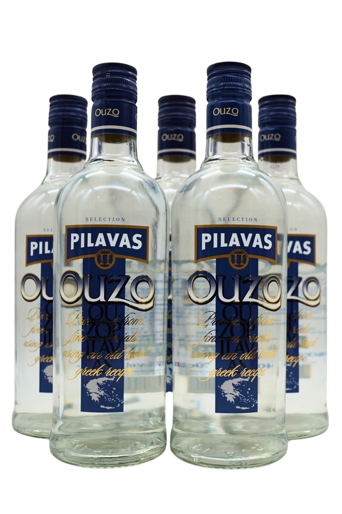 Ouzo Selection 40% 5 Fl. Sparset