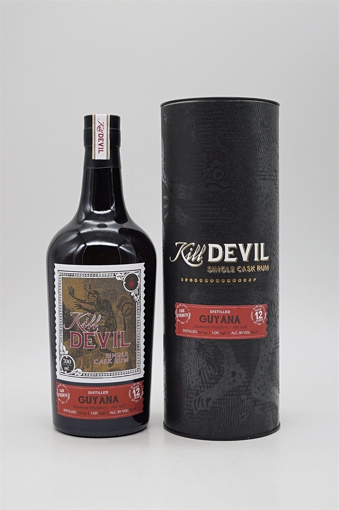 Guyana 12 Jahre Diamond Distillery Cask Strength 246 Fl.