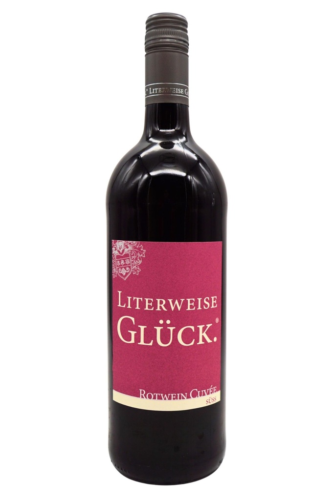 ROTWEIN CUVÉE Süss Literweise Glück 2024