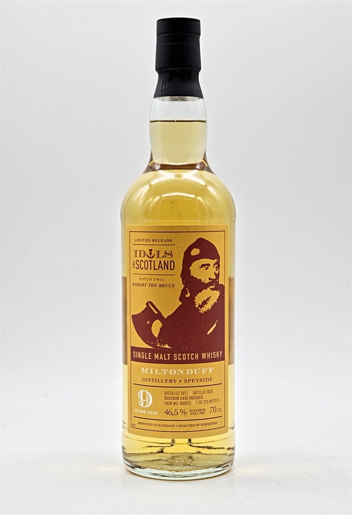 [LH14027] 9 Jahre Miltonduff Distillery Bourbon Cask Matured 270 Fl. Single Malt Scotch Whisky