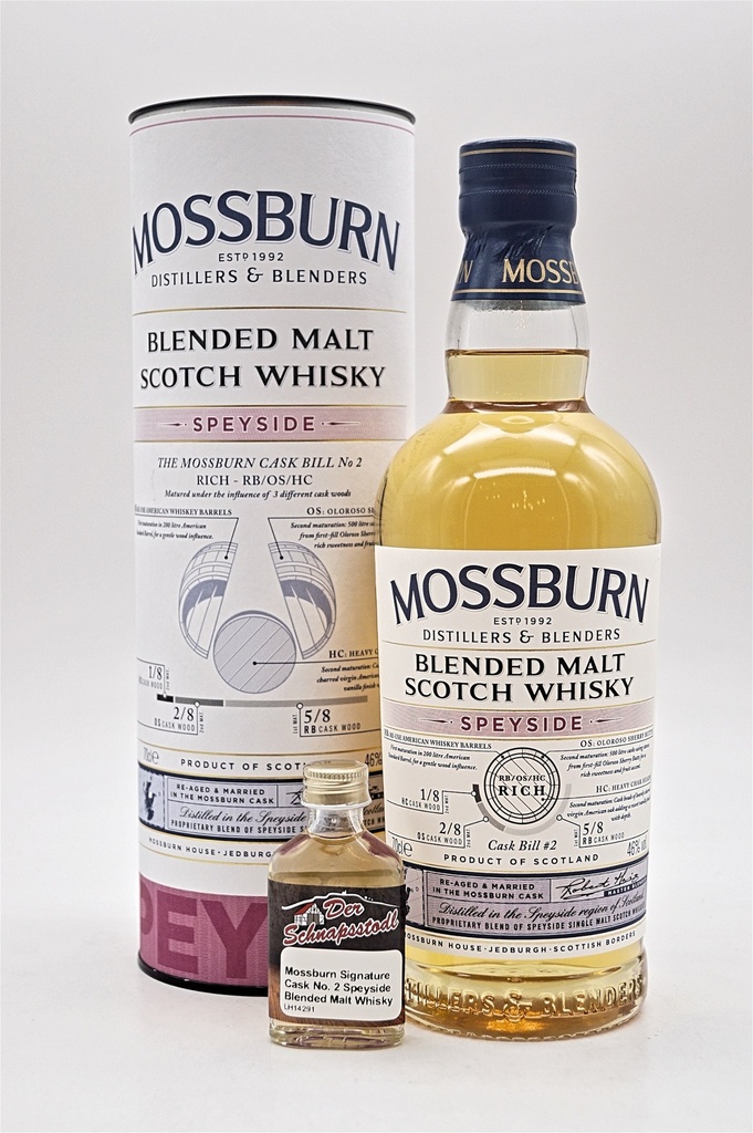 [LH14291] Signature Cask No. 2 Speyside Blended Malt Scotch Sample 20 ml