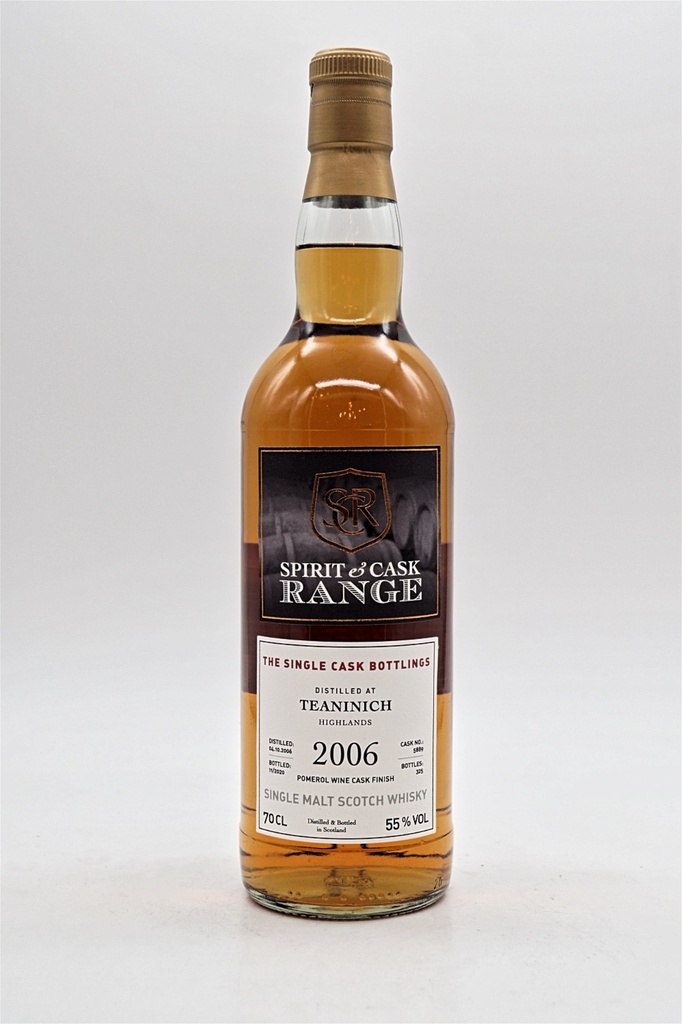 [LH14590] Teaninich 2006 Pomerol Wine Cask Finish Single Malt Scotch Whisky