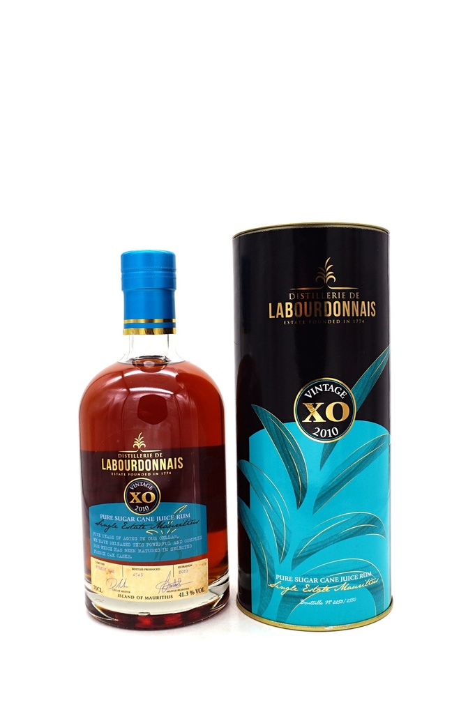 XO Vintage 2010 Pure Sugar Cane Juice Rum