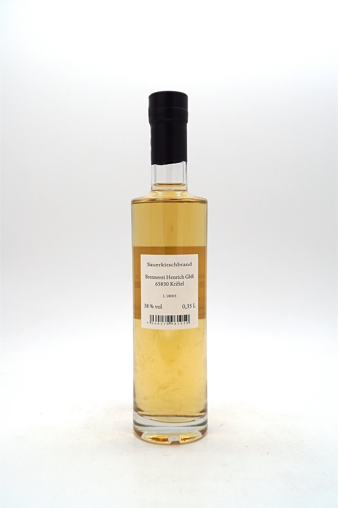 Alter Sauerkirschbrand Rumfass