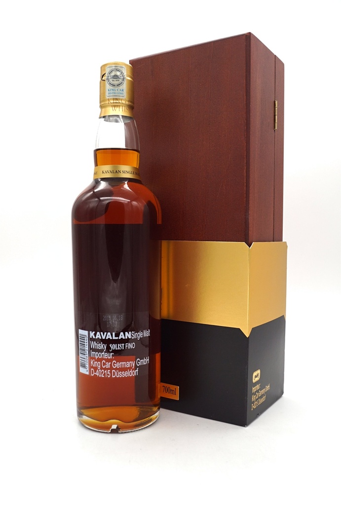 Solist Fino Single Cask Strength Taiwan Single Malt Whisky