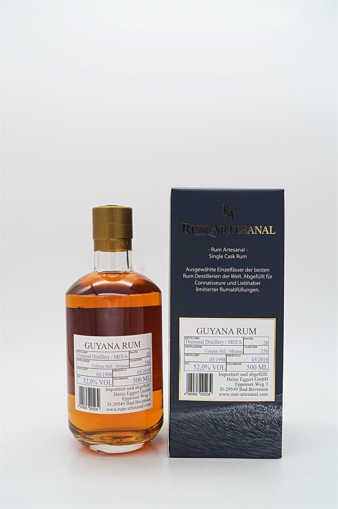 Diamond Distillery Single Cask No 28 Guyana Rum