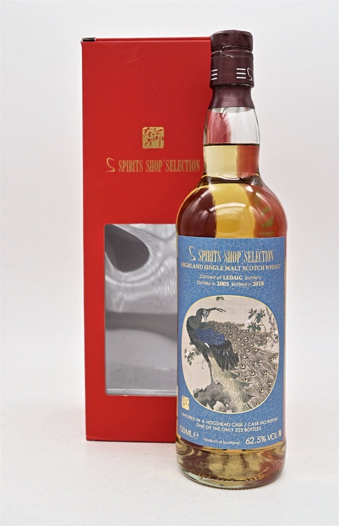 12 Jahre Ledaig 2005/2018 Hogshead #900109 Single Cask Highland Single Malt Scotch Whisky