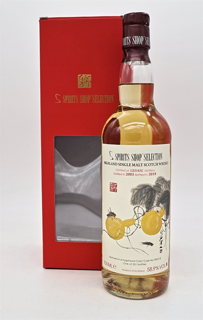 12 Jahre Ledaig 2005/2018 Hogshead #900113 Single Cask Highland Single Malt Scotch Whisky