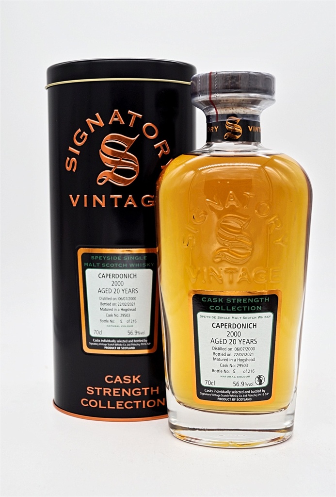 Caperdonich 20 Jahre 2000/2021 Cask #29503 Speyside Single Malt Scotch Whisky