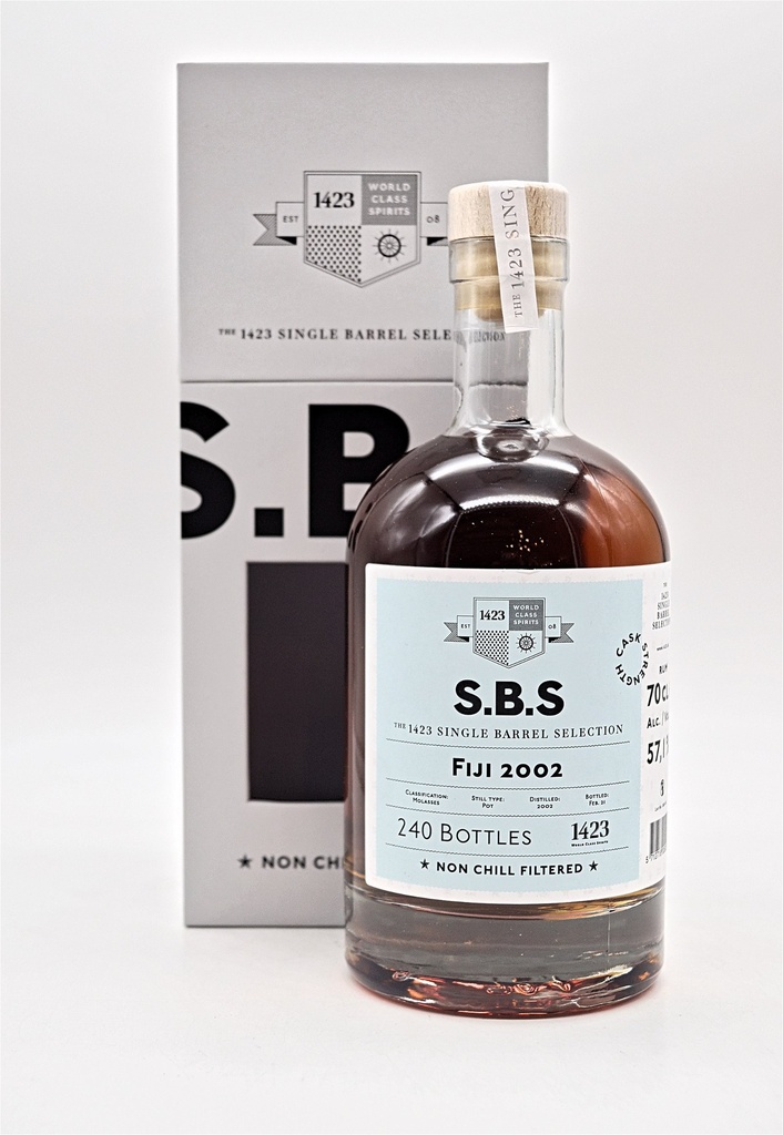 Fiji 2002 South Pacific Single Barrel Selection Rum