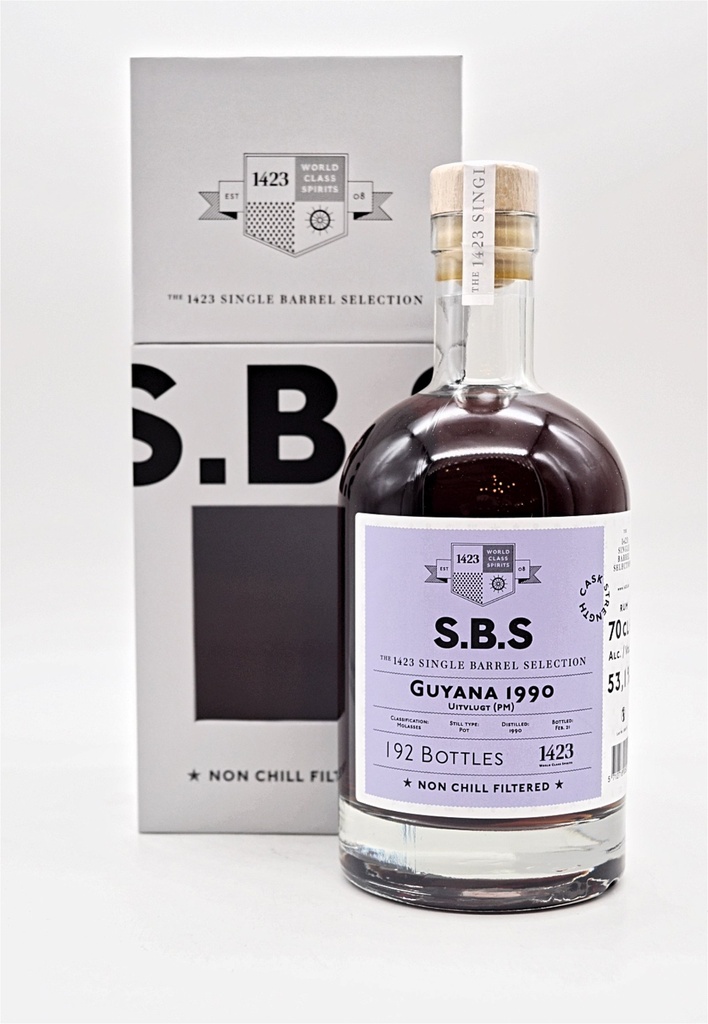 Guyana 1990 Port Mourant Single Barrel Selection Rum