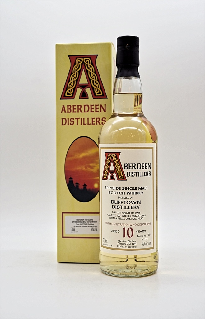 10 Jahre Dufftown Cask Ref 100 Speyside Single Malt Scotch Whisky