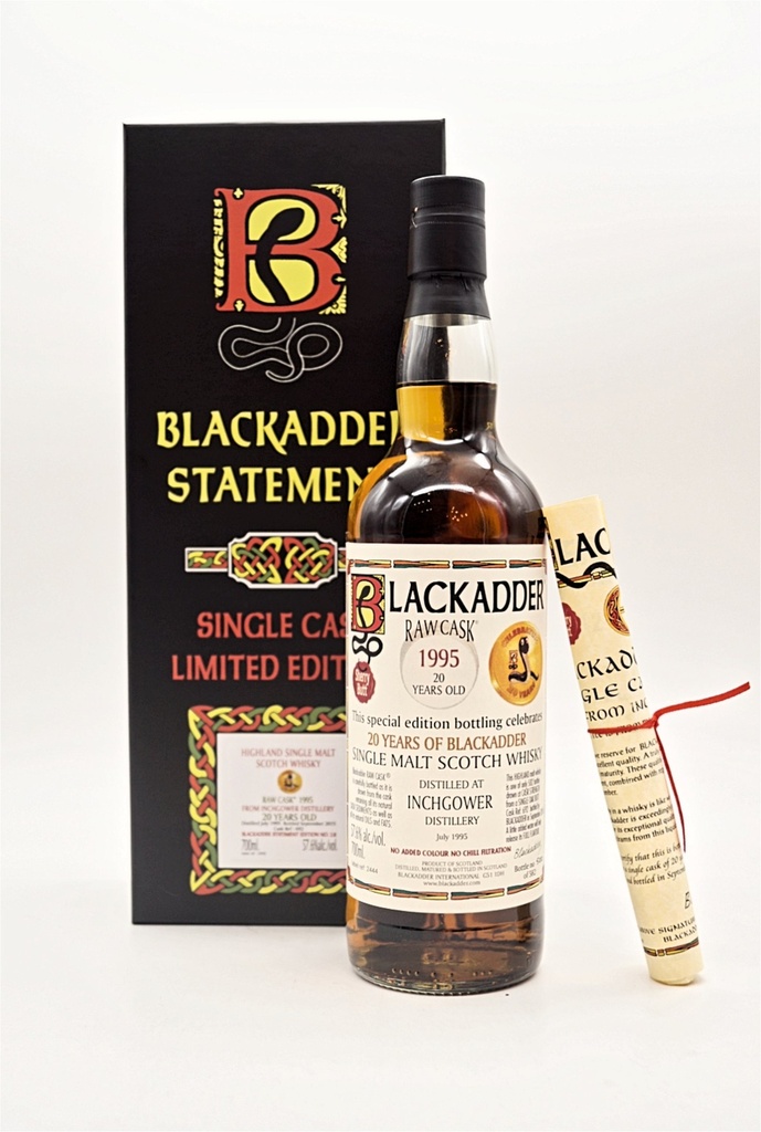 20 Jahre Inchgower Raw Cask No 692 Statement Special Edition Highland Single Malt Scotch Whisky